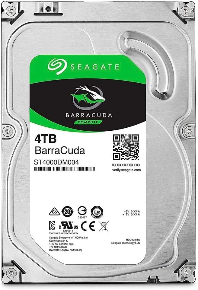 HD SEAGATE BARRACUDA 3.5 SATA 4TB ST4000DM000